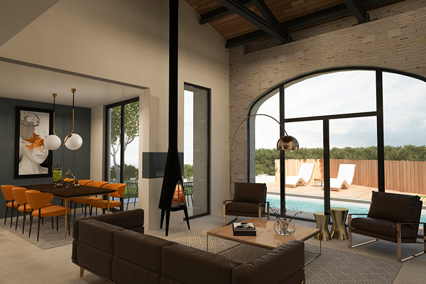 villa iç mimar tasarım