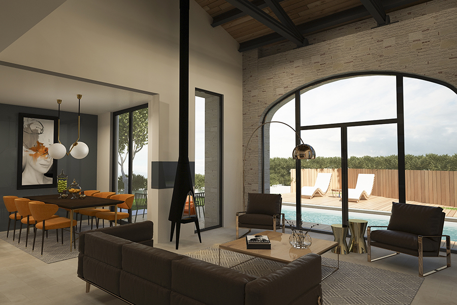 villa tasarımı projelendirme ve uygulama Nida İç Mimarlık